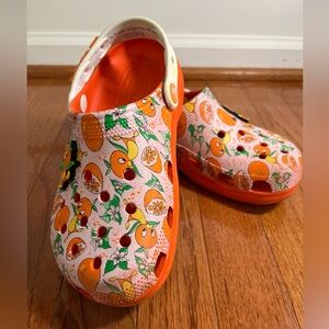 Disney Parks 50th Anniversary Orange Bird Edition Crocs Unisex Clogs M4 W6